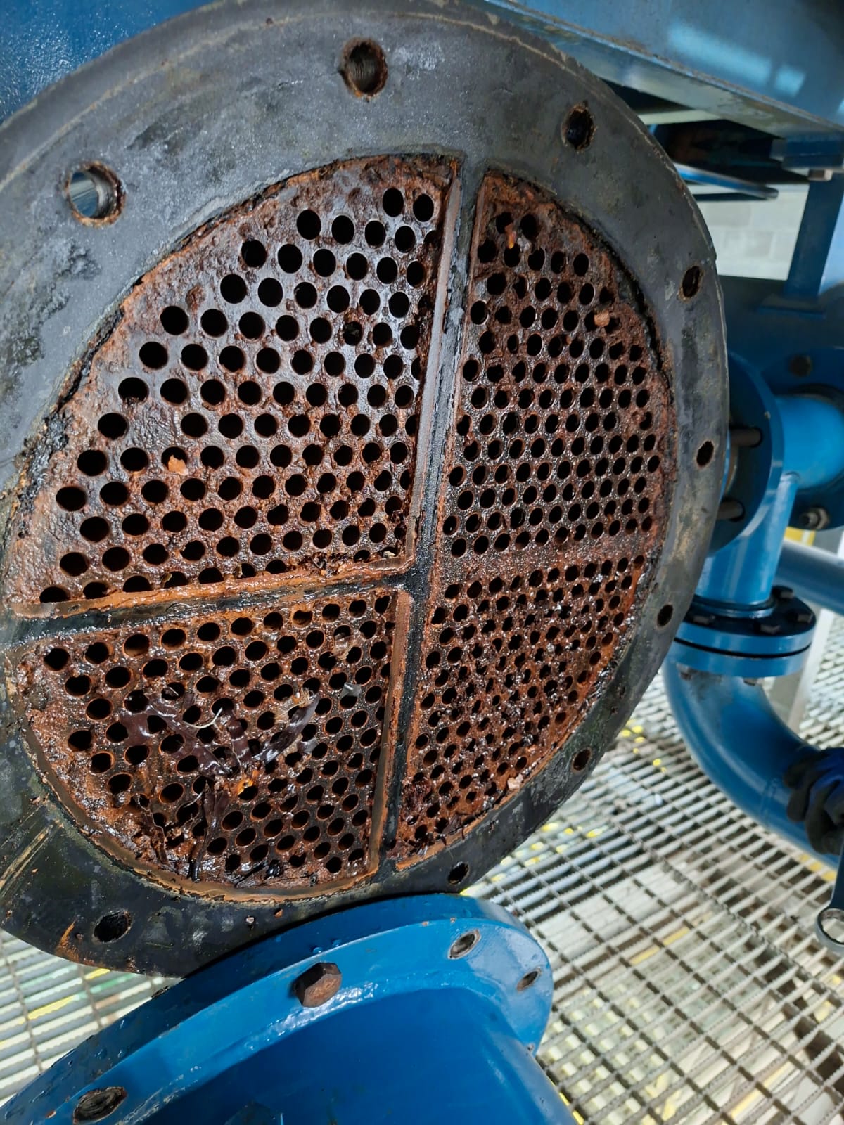 Mantenimiento de Intercambiador de Aceite