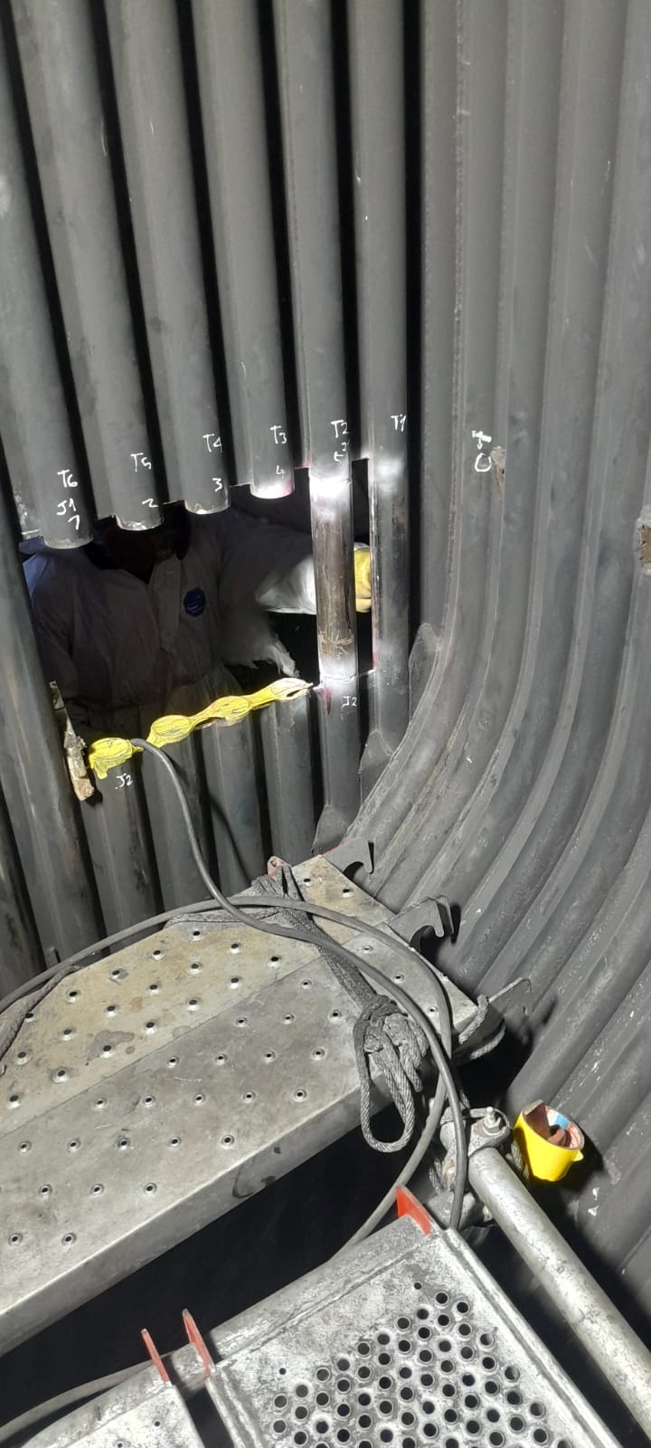 Soldadura Correctiva en Conexiones 